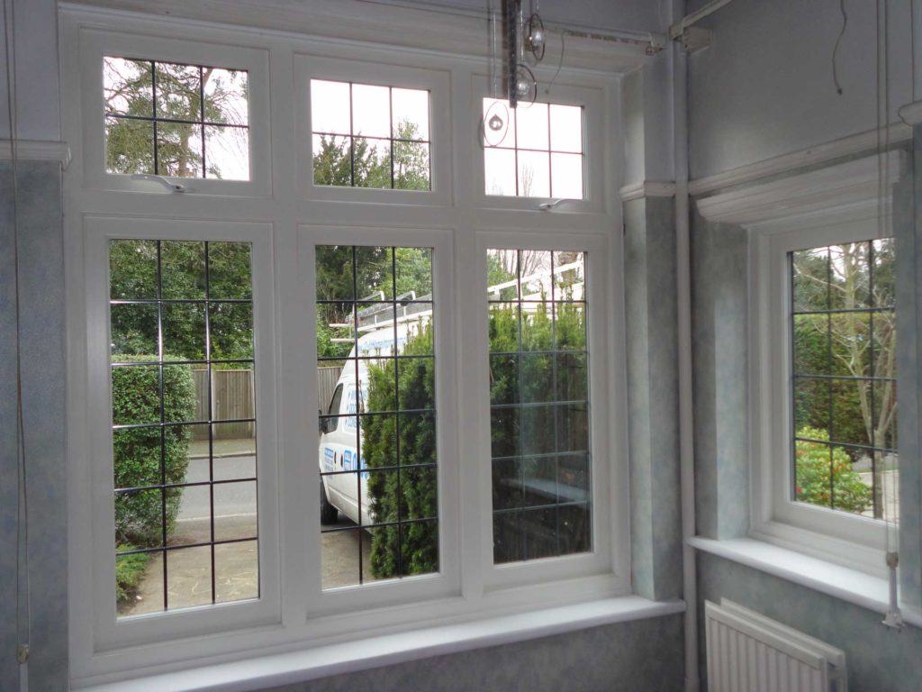 white timber windows surrey