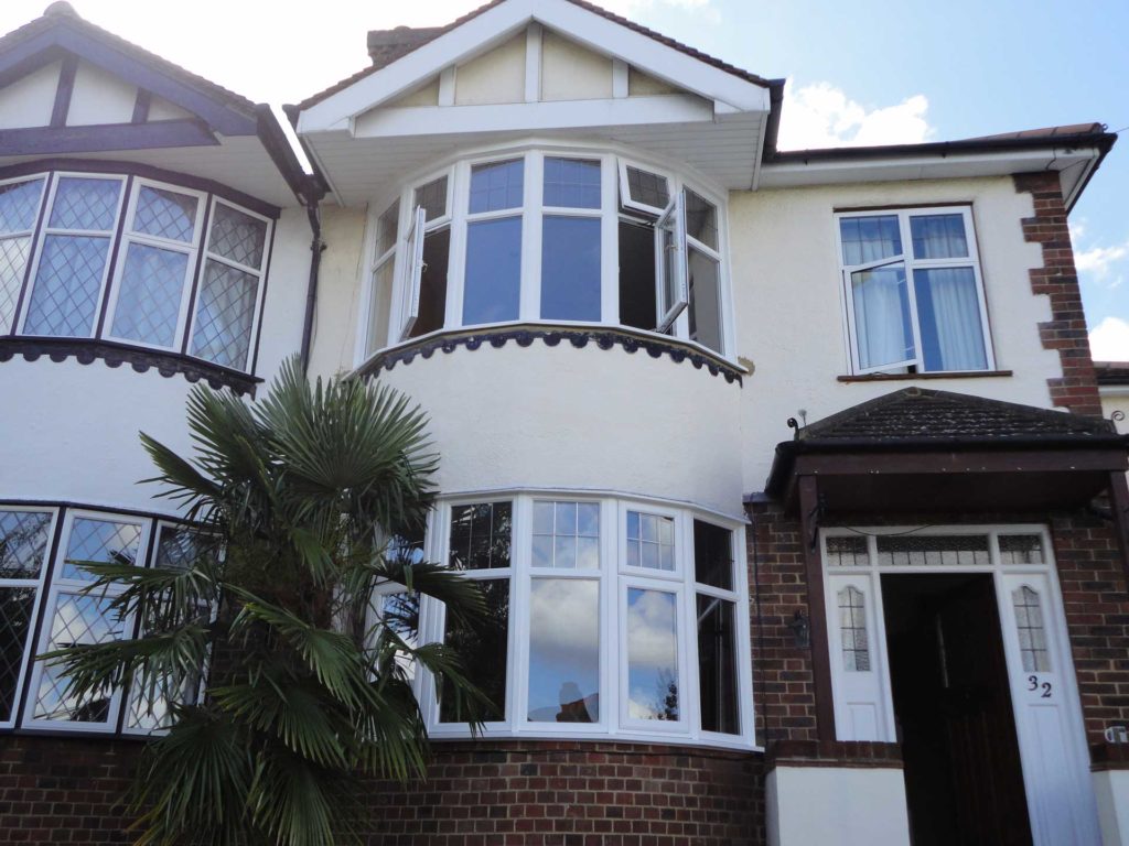 upvc bow windows weybridge surrey