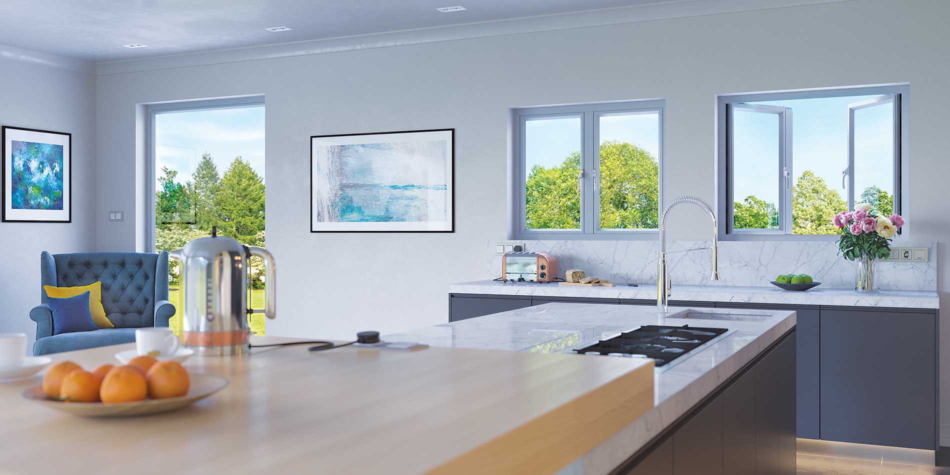 AluK Aluminium Windows Epsom