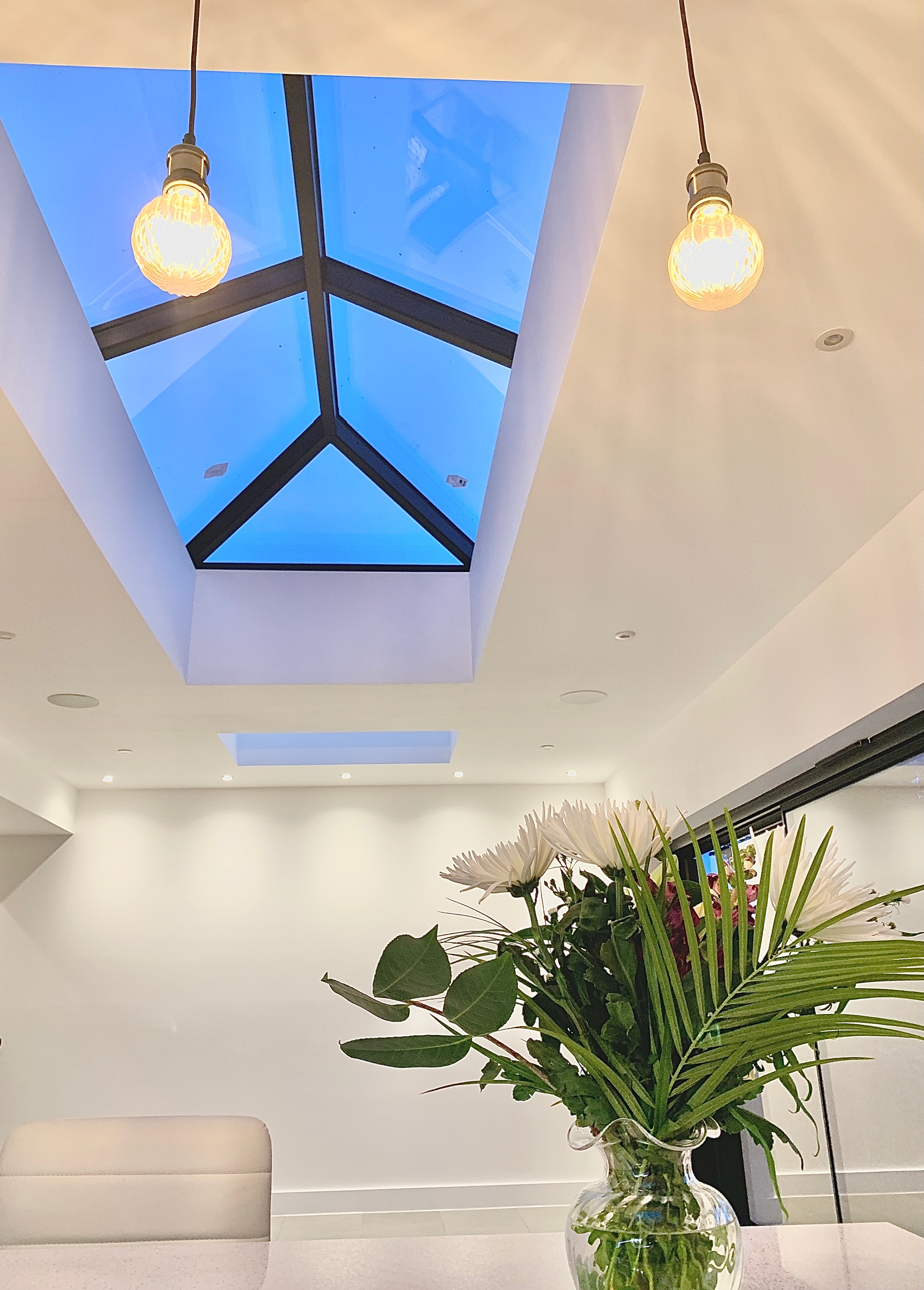 house extension roof lantern ashtead