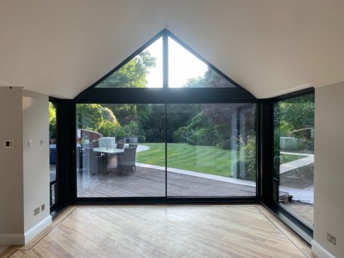 frameless sliding doors in surrey