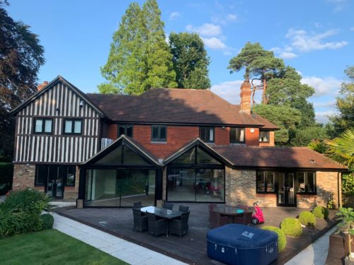 aluminium sliding doors installation surrey
