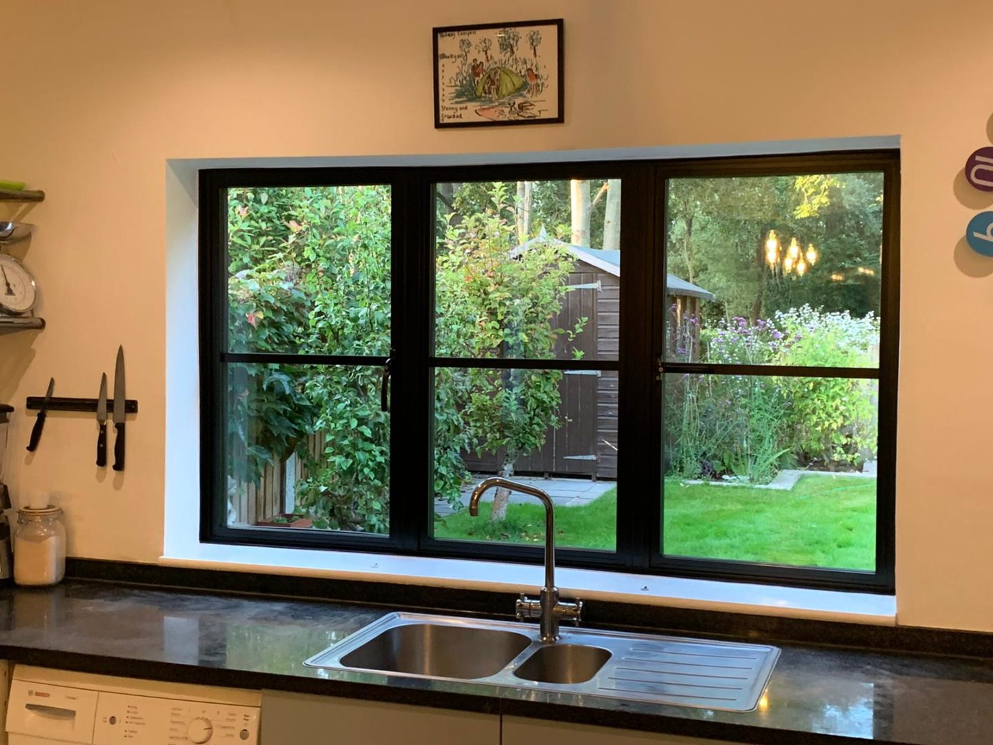 steel look windows in esher