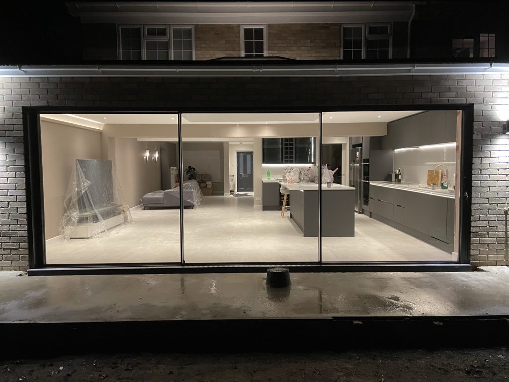 3 panel 20mm sliding door