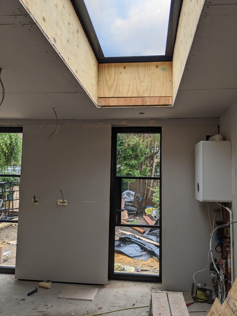 Single Internal Steel Look Door